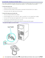 Предварительный просмотр 23 страницы Sony PCV-RS500C - Vaio Desktop Computer User Manual