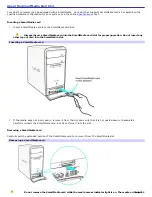 Предварительный просмотр 73 страницы Sony PCV-RS500C - Vaio Desktop Computer User Manual