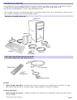 Предварительный просмотр 3 страницы Sony PCV-RS600C - Vaio Desktop Computer User Manual