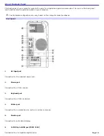 Предварительный просмотр 10 страницы Sony PCV-RS600C - Vaio Desktop Computer User Manual