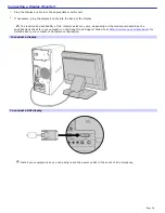 Предварительный просмотр 20 страницы Sony PCV-RS600C - Vaio Desktop Computer User Manual