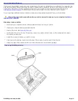 Предварительный просмотр 95 страницы Sony PCV-RS600C - Vaio Desktop Computer User Manual