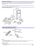 Preview for 3 page of Sony PCV-RS710G - Vaio Desktop Computer User Manual