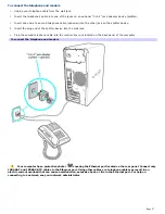 Preview for 27 page of Sony PCV-RS710G - Vaio Desktop Computer User Manual