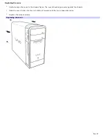 Preview for 89 page of Sony PCV-RS710G - Vaio Desktop Computer User Manual