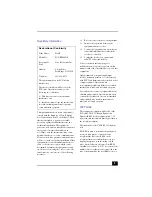 Preview for 5 page of Sony PCV-RX360DS - Vaio Digital Studio Desktop Computer User Manual