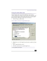 Preview for 65 page of Sony PCV-RX360DS - Vaio Digital Studio Desktop Computer User Manual