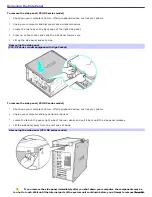 Preview for 50 page of Sony PCV-RX881 Specifications