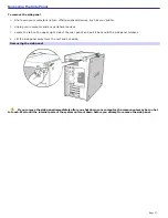 Preview for 37 page of Sony PCV-RXA842 Online Help Center (VAIO User Guide) User Manual