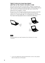 Предварительный просмотр 8 страницы Sony PCWA-C500 - Wireless Lan Pc Card Operating Instructions Manual