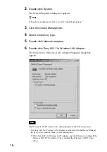 Предварительный просмотр 16 страницы Sony PCWA-C500 - Wireless Lan Pc Card Operating Instructions Manual