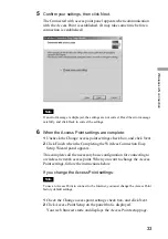 Предварительный просмотр 33 страницы Sony PCWA-C500 - Wireless Lan Pc Card Operating Instructions Manual