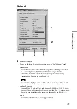 Предварительный просмотр 49 страницы Sony PCWA-C500 - Wireless Lan Pc Card Operating Instructions Manual