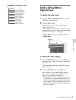 Preview for 37 page of Sony PDBK-MK1 Operation Manual