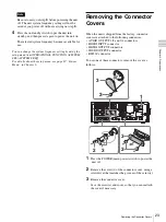 Предварительный просмотр 23 страницы Sony PDW-70MD Instructions For Use Manual