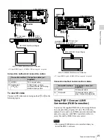 Предварительный просмотр 25 страницы Sony PDW-70MD Instructions For Use Manual