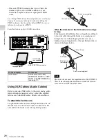 Предварительный просмотр 26 страницы Sony PDW-70MD Instructions For Use Manual