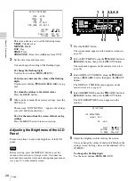 Предварительный просмотр 28 страницы Sony PDW-70MD Instructions For Use Manual