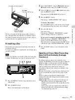 Предварительный просмотр 33 страницы Sony PDW-70MD Instructions For Use Manual