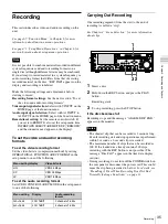 Предварительный просмотр 35 страницы Sony PDW-70MD Instructions For Use Manual