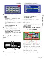 Предварительный просмотр 39 страницы Sony PDW-70MD Instructions For Use Manual