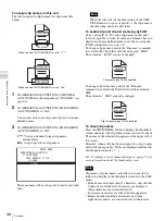 Предварительный просмотр 48 страницы Sony PDW-70MD Instructions For Use Manual