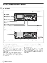 Preview for 14 page of Sony PDW-75MD Instructions For Use Manual