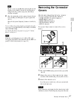 Preview for 27 page of Sony PDW-75MD Instructions For Use Manual