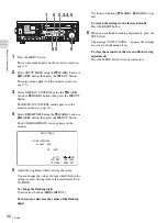 Предварительный просмотр 32 страницы Sony PDW-75MD Instructions For Use Manual