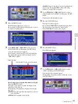 Предварительный просмотр 55 страницы Sony PDW-75MD Instructions For Use Manual
