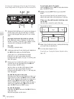 Preview for 58 page of Sony PDW-75MD Instructions For Use Manual