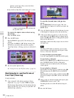 Preview for 60 page of Sony PDW-75MD Instructions For Use Manual