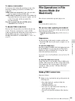 Preview for 69 page of Sony PDW-75MD Instructions For Use Manual