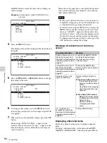 Preview for 82 page of Sony PDW-75MD Instructions For Use Manual