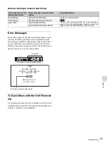 Preview for 95 page of Sony PDW-75MD Instructions For Use Manual