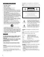 Preview for 2 page of Sony PDW-F1600 Operation Manual