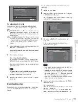 Preview for 103 page of Sony PDW-F1600 Operation Manual