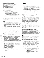 Preview for 156 page of Sony PDW-F1600 Operation Manual