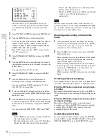 Предварительный просмотр 72 страницы Sony PDW-F330K Operating Instructions Manual