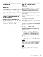 Preview for 9 page of Sony PDW-F335K Operating Instructions Manual