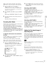 Preview for 67 page of Sony PDW-F335K Operating Instructions Manual