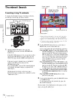 Preview for 78 page of Sony PDW-F335K Operating Instructions Manual