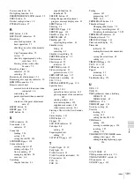 Preview for 191 page of Sony PDW-F335K Operating Instructions Manual