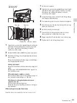 Preview for 35 page of Sony PDW-F355L Operating Instructions Manual