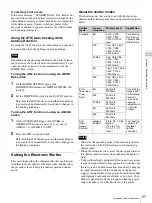 Preview for 57 page of Sony PDW-F355L Operating Instructions Manual