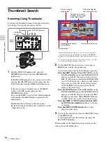 Preview for 78 page of Sony PDW-F355L Operating Instructions Manual