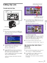 Preview for 93 page of Sony PDW-F355L Operating Instructions Manual