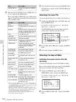 Preview for 144 page of Sony PDW-F355L Operating Instructions Manual