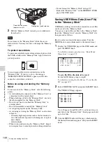 Preview for 148 page of Sony PDW-F355L Operating Instructions Manual