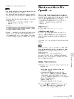 Preview for 159 page of Sony PDW-F355L Operating Instructions Manual